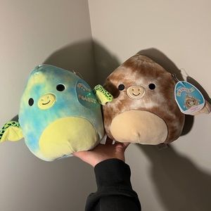 Edmund & Fletcher Pterodactyl Squishmallow Pair